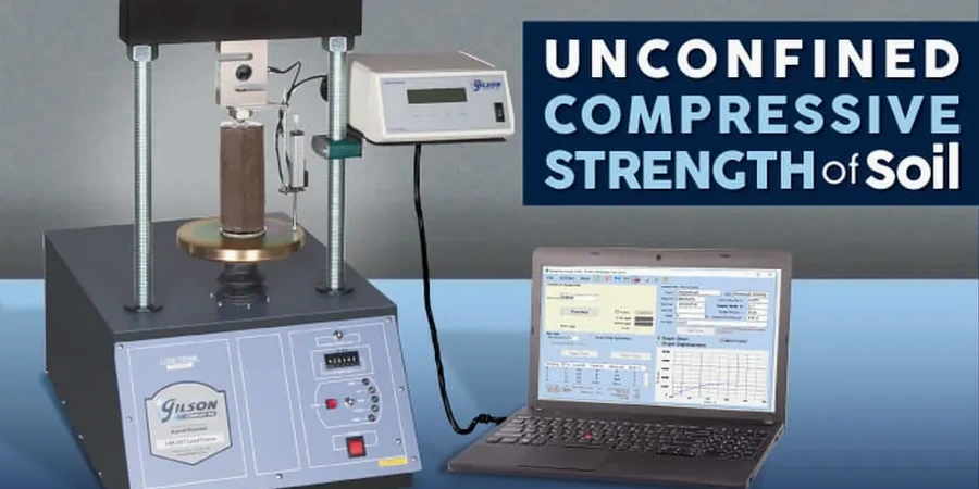 Illustrative image of Unconfined compression test (UCS) in Rockhampton