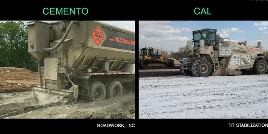 Illustrative image of Lime and cement stabilization in Rockhampton